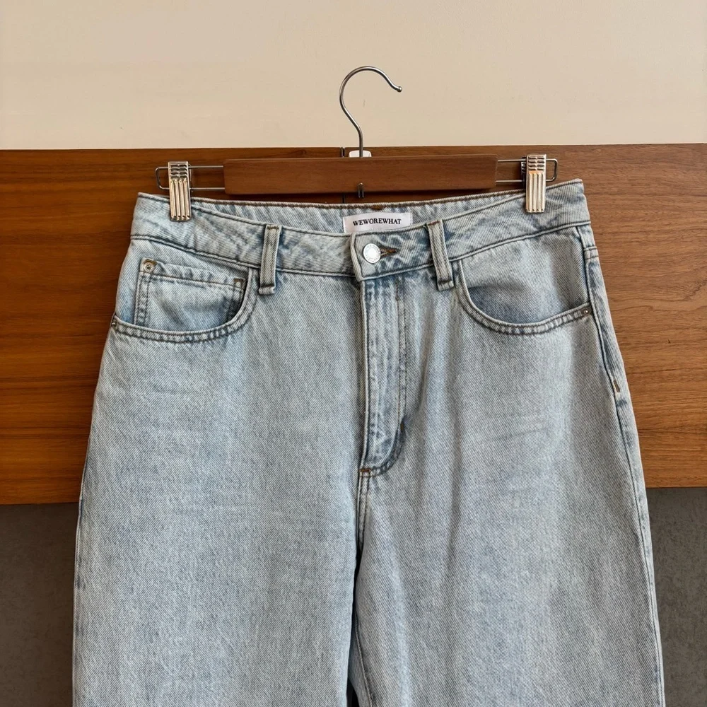 WeWoreWhat Streight Leg Jeans, Size 28 - Picture 2 of 11